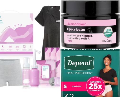 What I Packed in My Hospital Bag cover photo collage