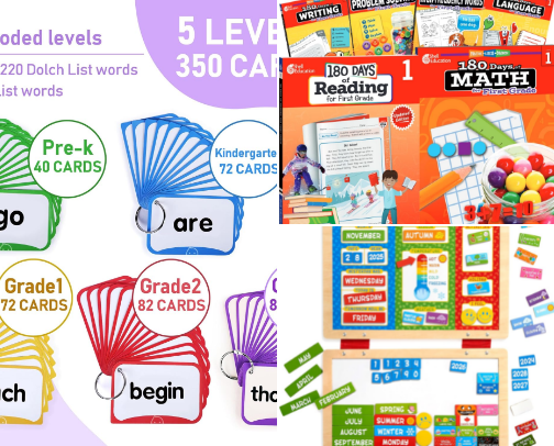Homeschool must haves cover photo collage