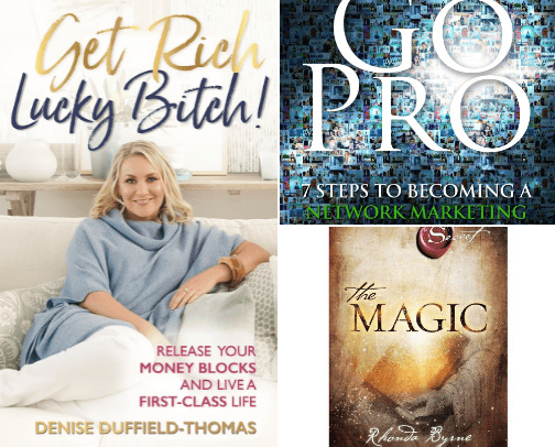 Money Making Books cover photo collage