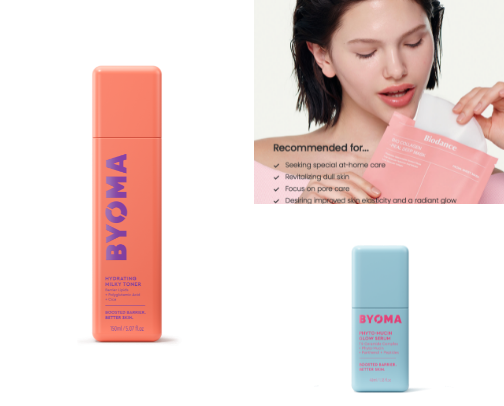 Skincare cover photo collage