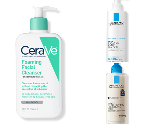 Gentle Skincare Face Wash for All Skin Types cover photo collage