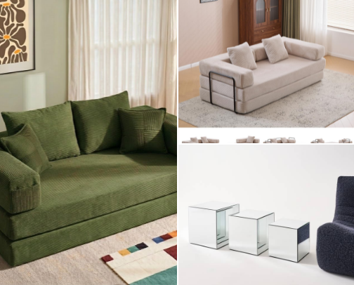 Colorful Living Room Edit | Cozy & Playful Decor cover photo collage
