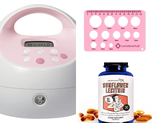 Pumping / Breastfeeding Must Haves cover photo collage