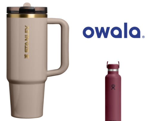Must-Have Tumblers & Water Bottles cover photo collage