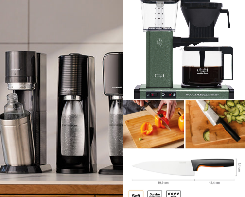 Kitchen essentials cover photo collage