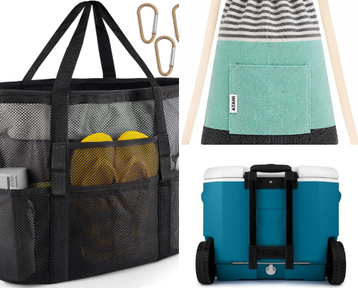 Beach Essentials cover photo collage
