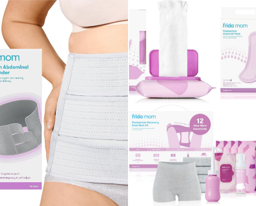 The Fourth Trimester Survival Kit: Everything Mom Actually Needs 🤍 cover photo collage