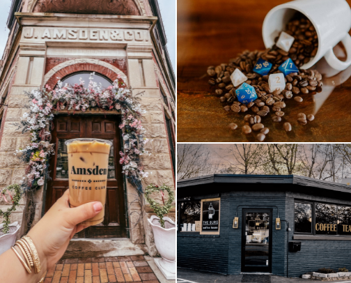 Best Coffee Shops in Lexington, KY! cover photo collage