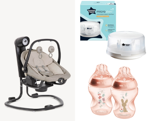 Baby products we couldn't live without! cover photo collage