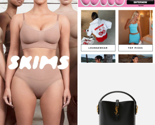 Clothing brand cover photo collage