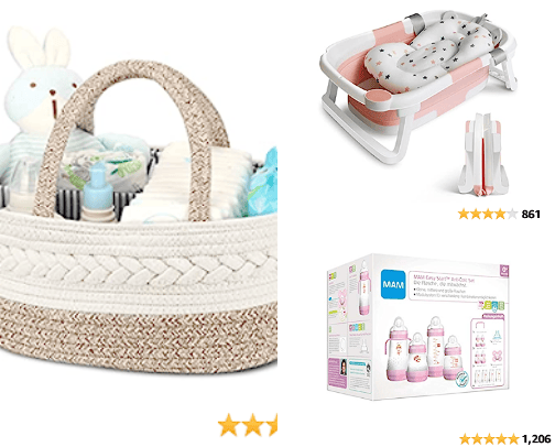 Amazon Mother and Baby cover photo collage