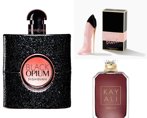 Designer Perfumes cover photo collage