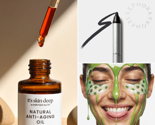 Beauty Products I’m Loving in My Late 40s (Or Want to Try) cover photo collage