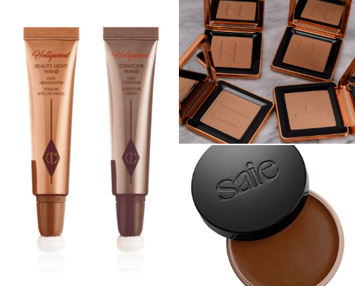 Favorite contour/bronzer product cover photo collage