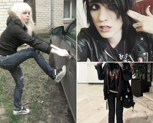 Hot Topic 2000s Vibes cover photo collage