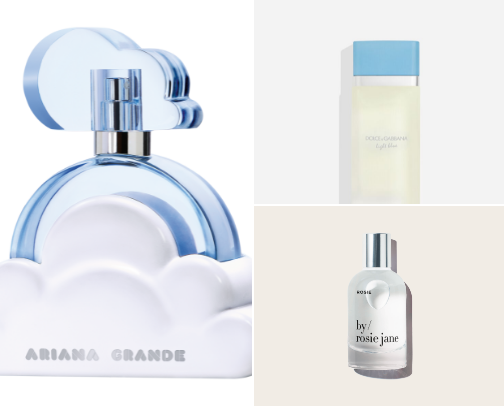 Clean Girl Perfume cover photo collage