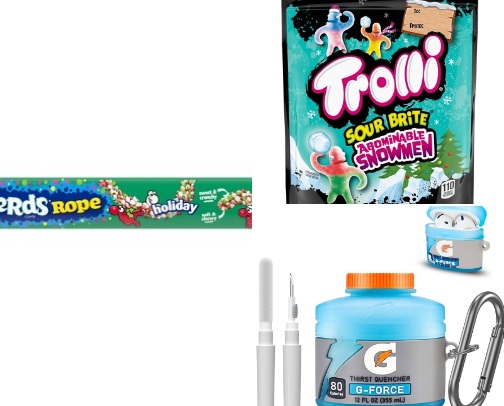 Too cool for Christmas - stocking stuffers for teen and tween boys cover photo collage