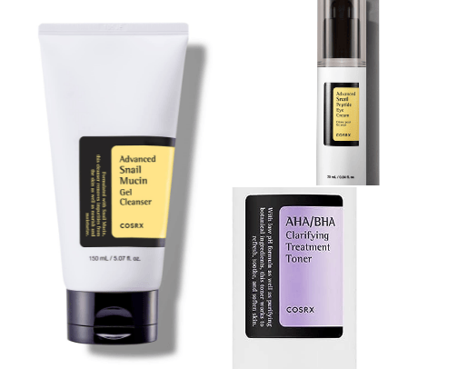 My go to quick and easy beauty routine cover photo collage