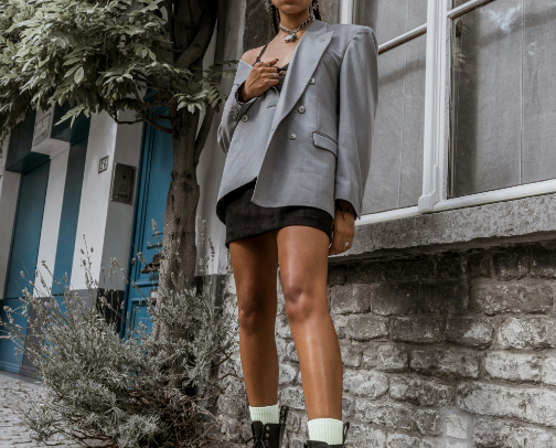 Oversized Blazer Outfits & Streetwear cover photo collage