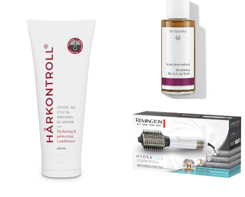 Hair Care Products for Fine Hair cover photo collage