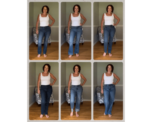 Fall Denim cover photo collage