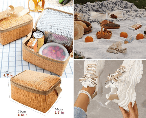 Do outdoor activities with style /SHEIN cover photo collage