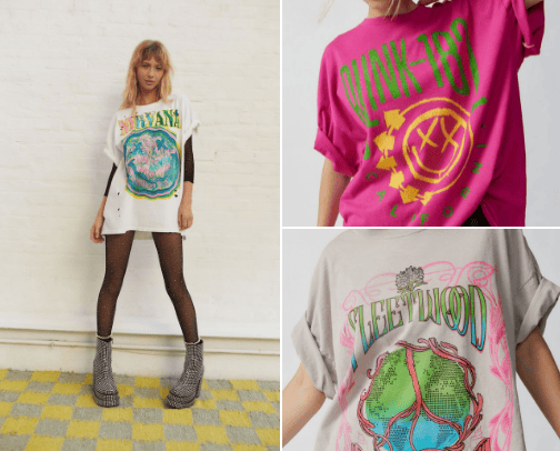 Graphic Tees cover photo collage