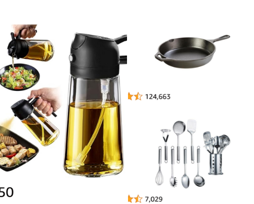 My favorite kitchen tools cover photo collage
