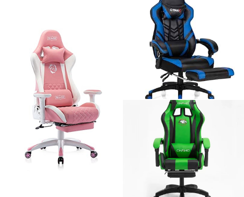 Gaming chair cover photo collage