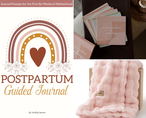 Postpartum Care Basket Essentials🤍 cover photo collage