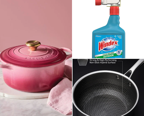 Home essentials cover photo collage