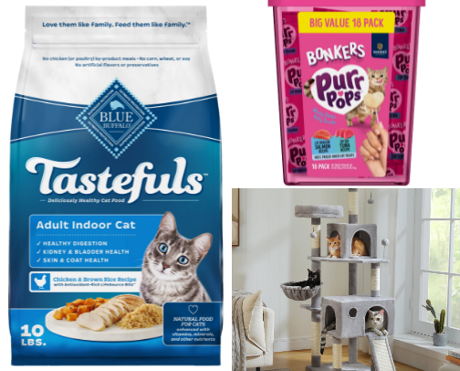 Things I’d buy again and again for my cats cover photo collage
