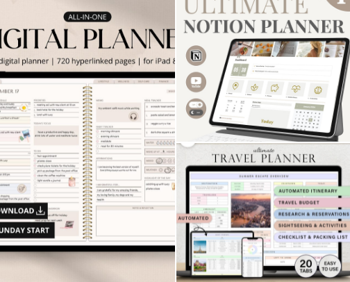 The Ultimate Digital Template Toolkit cover photo collage