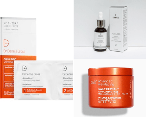 Skincare cover photo collage