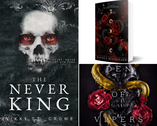 The Dark Side of Desire: 10 Spicy Romance Reads cover photo collage