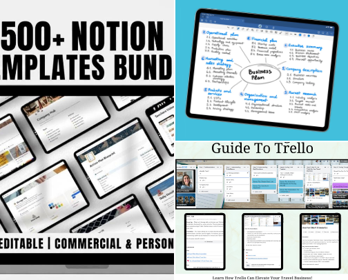 Digital Products That Boost Your Productivity cover photo collage