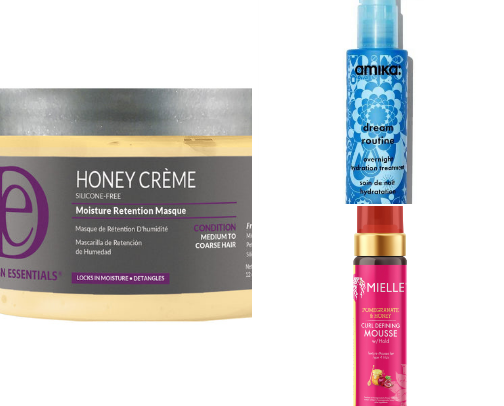 Curly Hair Essentials! cover photo collage