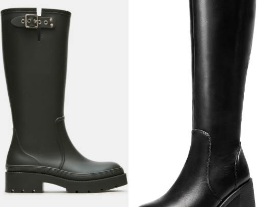 Affordable fall/winter boots cover photo collage