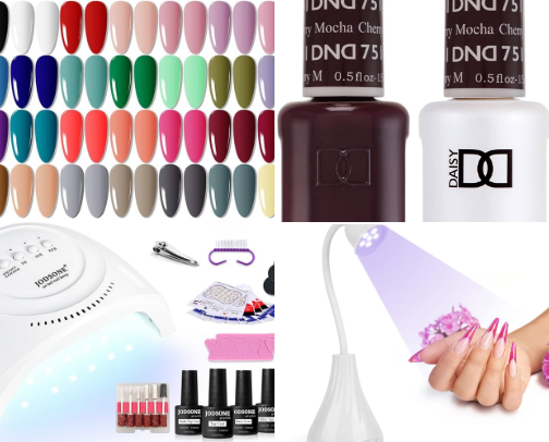 Gel Nailed & Ready cover photo collage