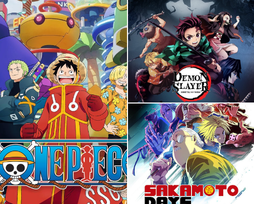 Anime Fans! I watch a ton of anime so here are my honest reviews 😻📺🎤🍿🎥🎬📀📼 cover photo collage