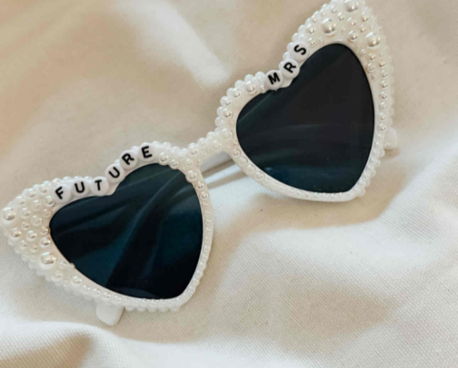 DIY Bride-to-be or Future Mrs. Sunnies cover photo collage