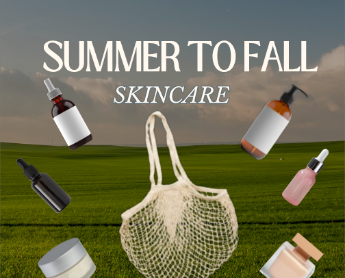 Highly-Rated Skincare Picks for the Summer-to-Fall Switch 🍂 cover photo collage