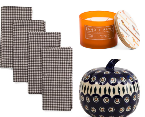 fall decor favorites | candles, cushions & scents cover photo collage