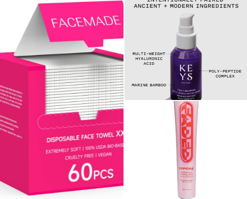 Skincare Favorites cover photo collage