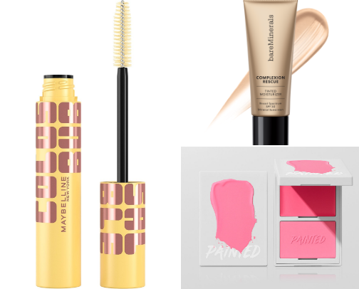 Go to beauty products cover photo collage