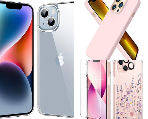 Cute cases for IPhone 🎀 cover photo collage