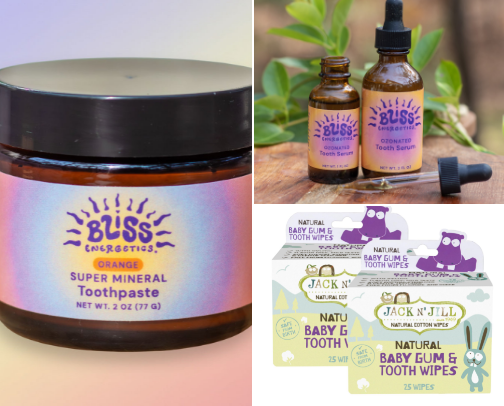 Everything we’re using to reverse baby tooth decay and remineralize teeth 🦷 cover photo collage