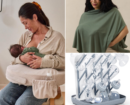 New Mom Essentials I Actually Recommend cover photo collage