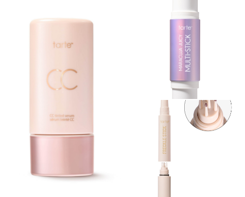 Summer makeup cover photo collage