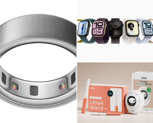 Hormone & health tracking cover photo collage